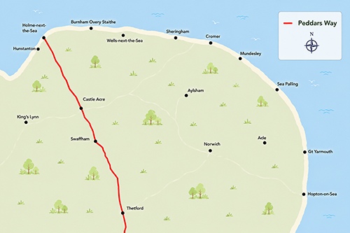 Peddars Way historic walk