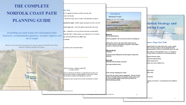 Norfolk Coast Path Planning Guide