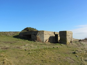 Pill box along the Norfolk Coast Path