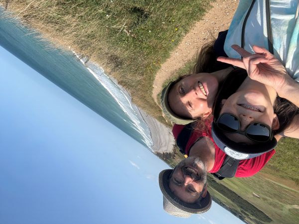 On the cliffs of the Norfolk Coast Path On the cliffs of the Norfolk Coast Path