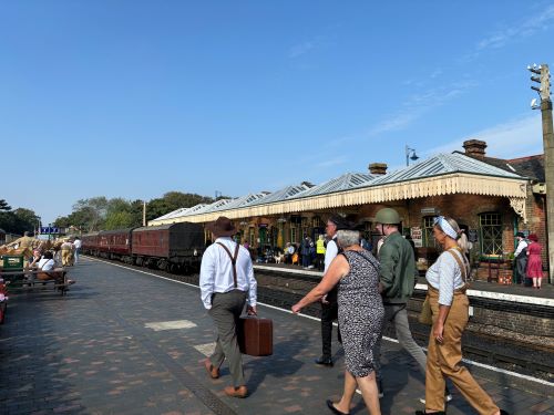 Sheringham 1940s weekend station