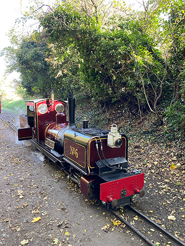 Wells and Walsingham Light Railway locomotive