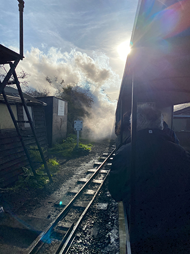 Wells and Walsingham Light Railway steam engine