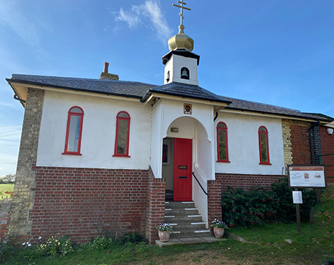 Walsingham Russian Orthodox church exterior