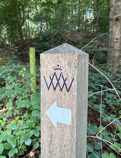 Walsingham Way sign