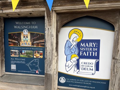 Walsingham Welcome signs Walsingham Welcome signs