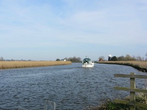 Boating on the Norfolk Broads