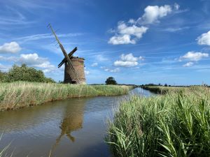 Brograve Drainage Mill at Horsey, East Norfolk Brograve Drainage Mill at Horsey, East Norfolk