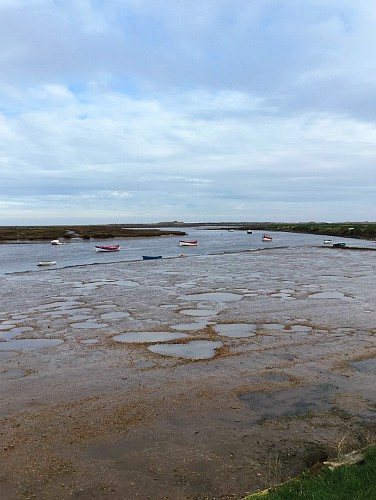 The Hard at Burnham Overy Staithe The Hard at Burnham Overy Staithe