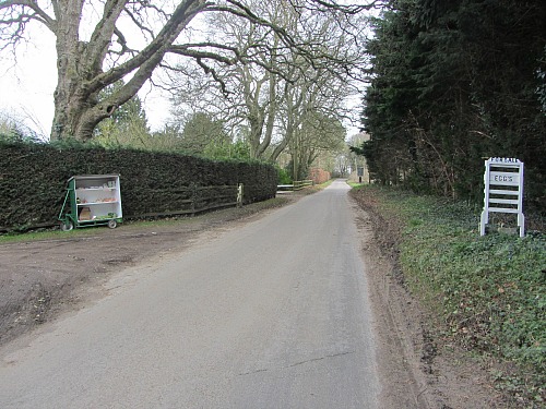 The tranquil lanes around Castle Acre