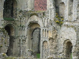 Castle Acre priory ruins