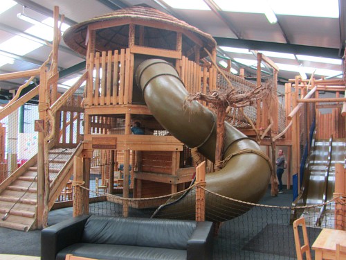The Over 5's indoor play area at Church Farm