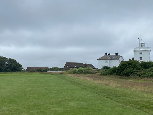 Cromer lighthouse from the 14th fairway Cromer lighthouse from the 14th fairway