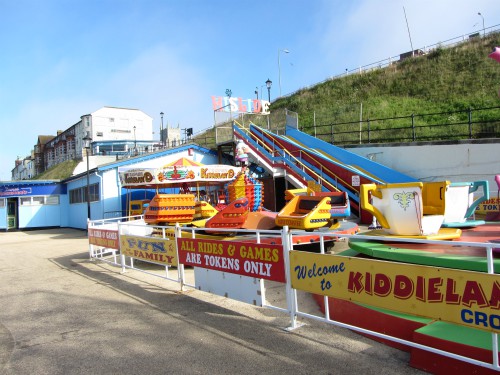 Amusements on Cromer beach