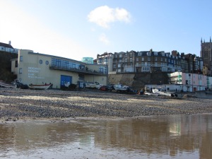 Cromer beach RNLI museum and cafe