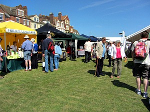 Lots of local produce at the Crab and Lobster Festival