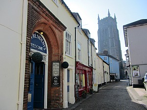 Cromer and the imposing church tower