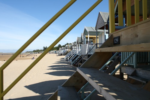 Well beach huts