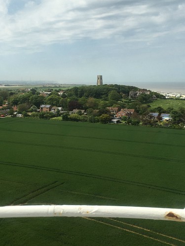 The view of the church from the lighthouse The view of the church from the lighthouse