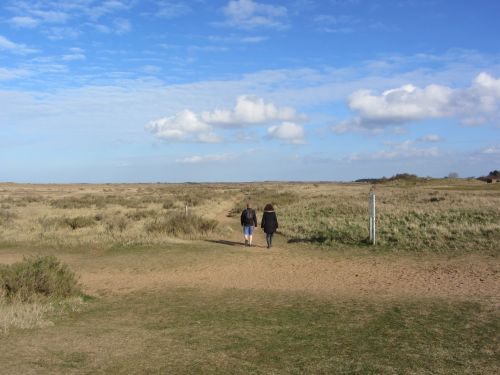 Holme Dunes walk Holme Dunes walk