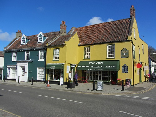 Lots of tea rooms and cafes to eat in