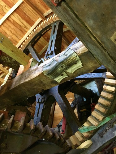 The cog in Horsey windpump The cog in Horsey windpump