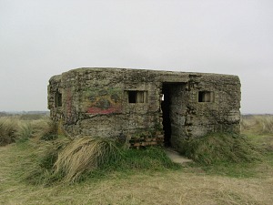 Horsey beach pill box Horsey beach pill box