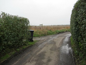 At Horsey Corner, turn left towards Brograve Drainage Mill At Horsey Corner, turn left towards Brograve Drainage Mill
