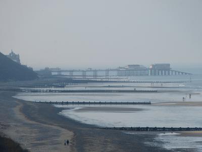 Cromer Pier from Overstrand headland