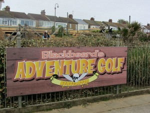 Crazy Golf at Hunstanton Beach