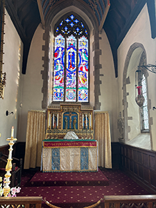 Inside the Slipper Chapel Inside the Slipper Chapel