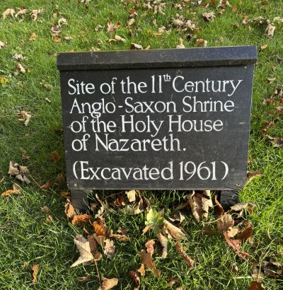 Site of the original Holy House Site of the original Holy House