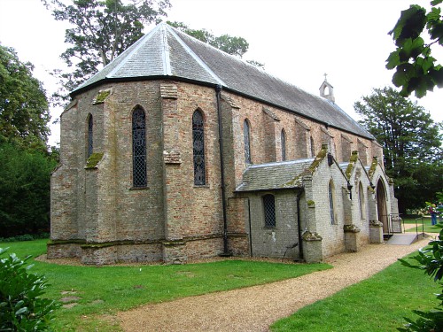 The chapel at Oxburgh Hall