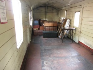 A goods carriage A goods carriage