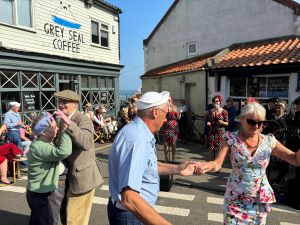 Sheringham 1940s weekend dancers