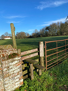 The stile at Lt Massingham