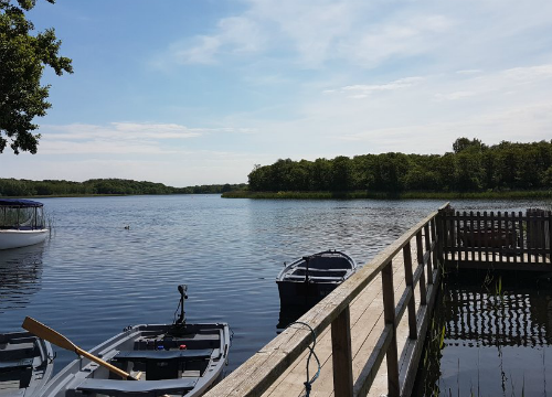 The jetty at The Waterside Rollesby, Norfolk The jetty at The Waterside Rollesby, Norfolk