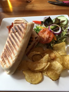 A light lunch at The Waterside A light lunch at The Waterside