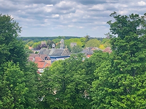 The view from Castle Mound