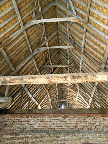 The interior of Waxham Barn