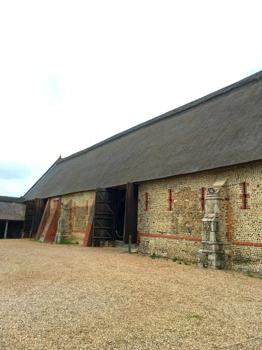 The wonderful thatch on Waxham Barn