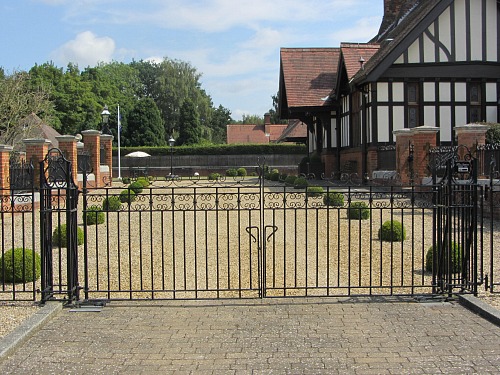 The main entrane to the Royal Station at Wolferton